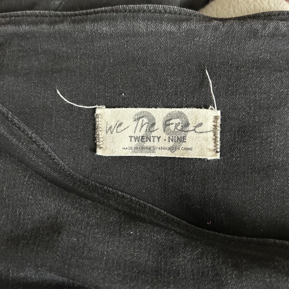 Free People We The Free Venice Beach Flare Jean Women's 29 Pull On Black - Picture 5 of 5